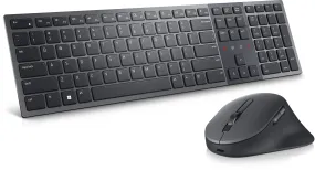 Dell Wireless Keyboard And Mouse Set Premier Km900 - Graphite