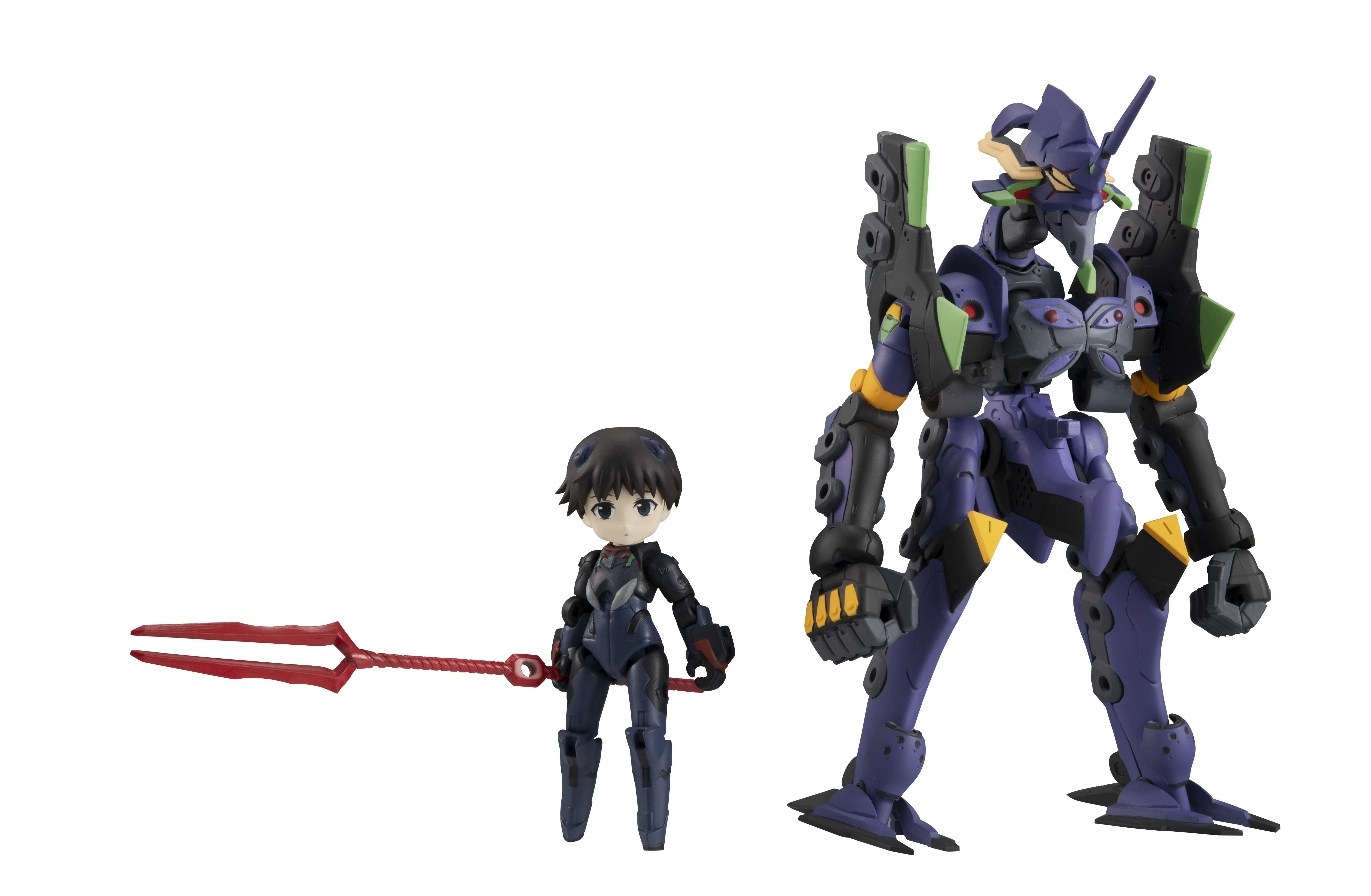 Desktop Army: Rebuild of Evangelion - Shinji Ikari & Kaworu Nagisa & Evangelion Unit 13