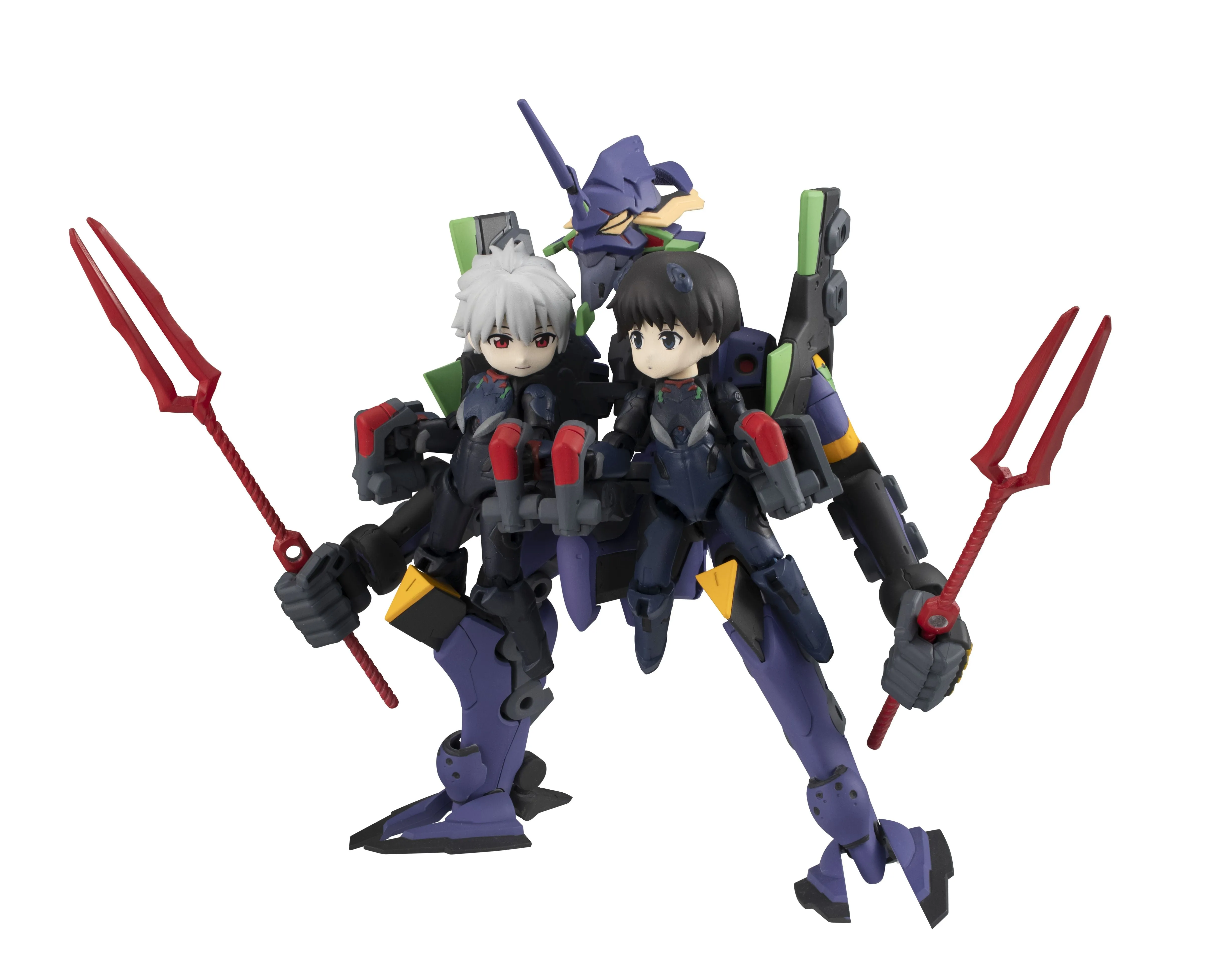 Desktop Army: Rebuild of Evangelion - Shinji Ikari & Kaworu Nagisa & Evangelion Unit 13