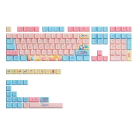 Doraemon Macaron Keycap Set(136-key)