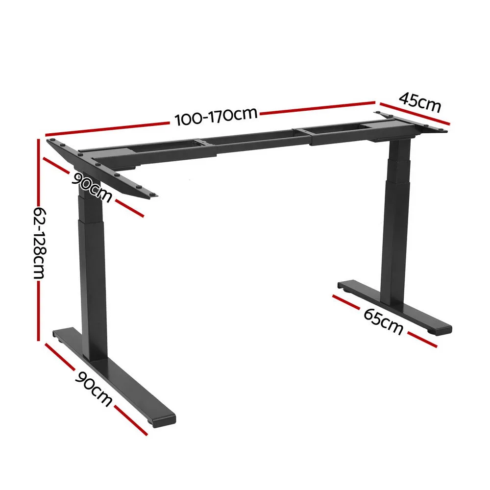 Dual-Motor Adjustable Standing Desk Frame, Artiss