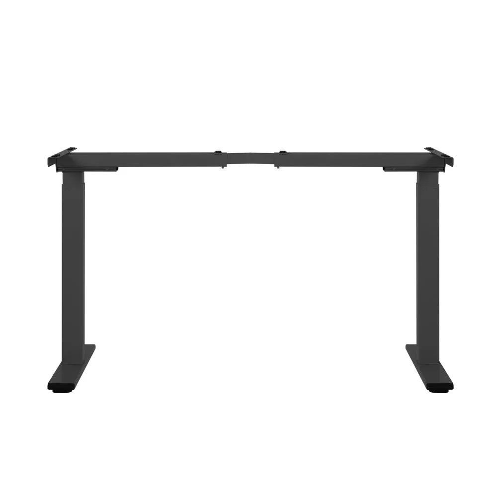 Dual Motor Adjustable Standing Desk Frame, Black - Artiss