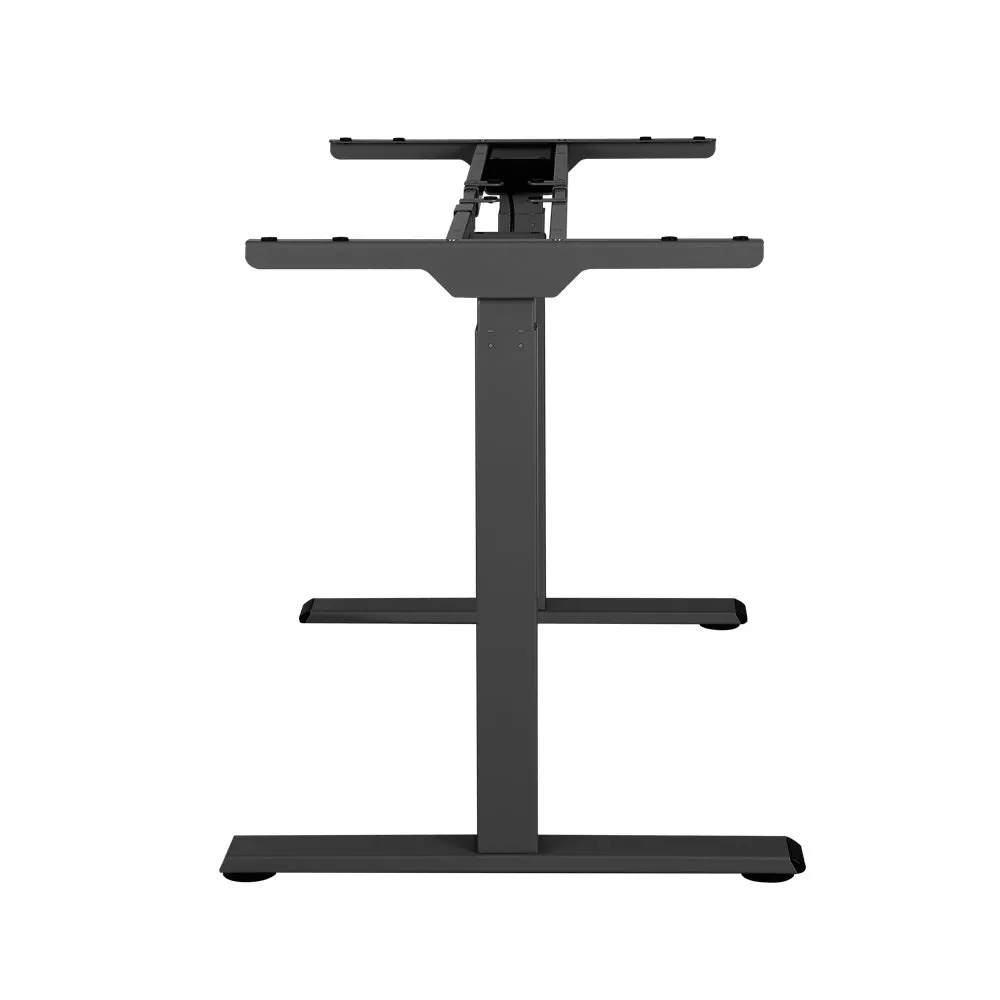 Dual Motor Adjustable Standing Desk Frame, Black - Artiss