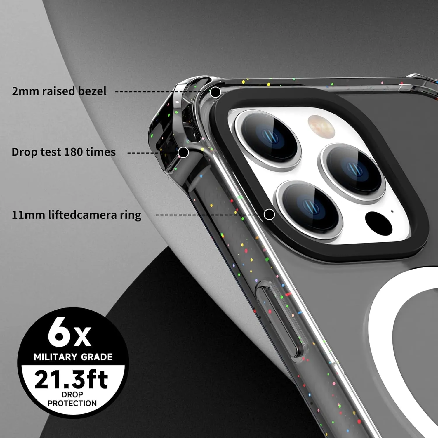 Entronix Apple iPhone 11 [Magnetic-Compatible] Case - Bouncy Bumper,