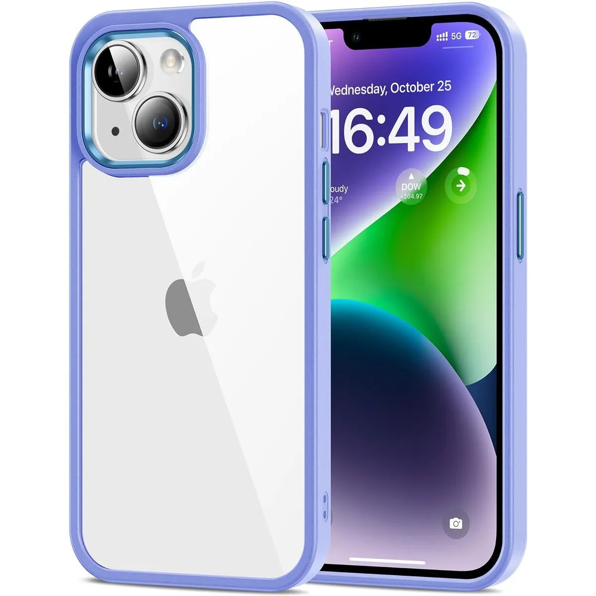 Entronix Apple iPhone 15 Plus/14 Plus Case - Impact Chrome Bumper,