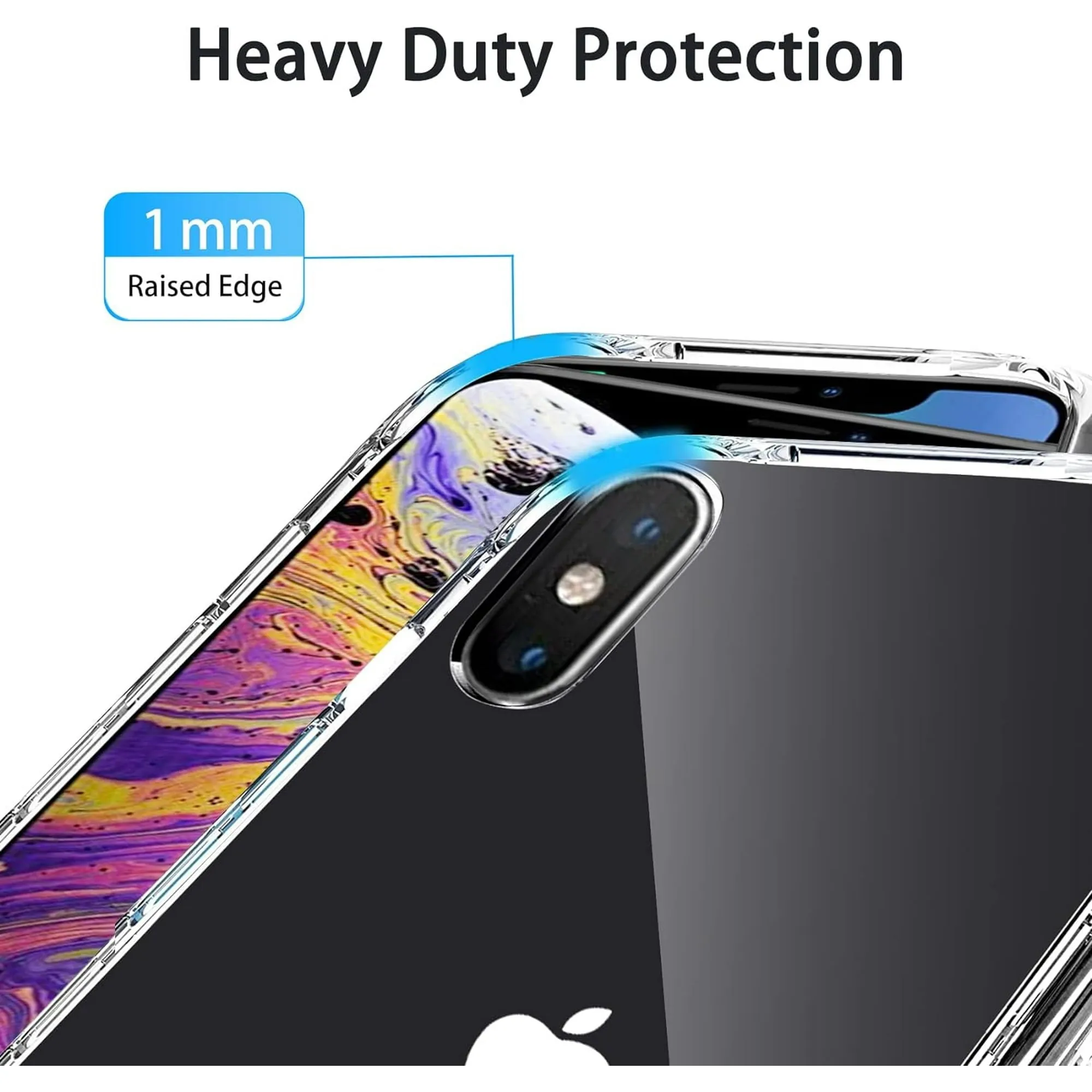 Entronix Apple iPhone XS/X Crystal Clear Case - Sturdy