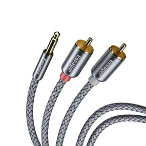 Essager RCA Audio Cable Stereo 3.5mm to 2RCA Cable Male To Female AUX RCA Jack For Audio