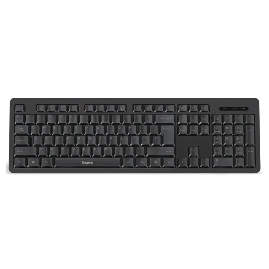 Fingers Stellar Combo Wireless Deskset (Keyboard   Mouse)