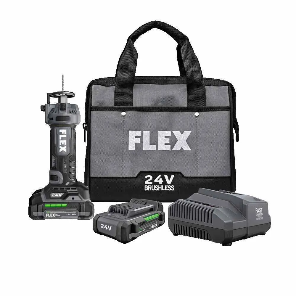 Flex FX2471-2A Drywall Cut Out Tool Kit