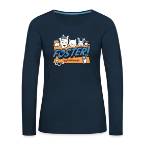 Foster Winter Logo Contoured Premium Long Sleeve T-Shirt