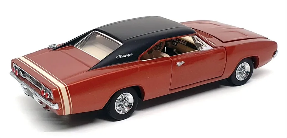 Franklin Mint 1/43 Scale B11RJ56 - 1968 Dodge Charger - Beaten Copper