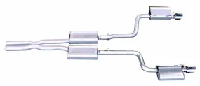 Gibson 05-10 Chrysler 300 C SRT8 6.1L 2.5in Cat-Back Dual Exhaust - Stainless