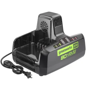 Greenworks 80V 8Ah Dual Port Charger (80V)