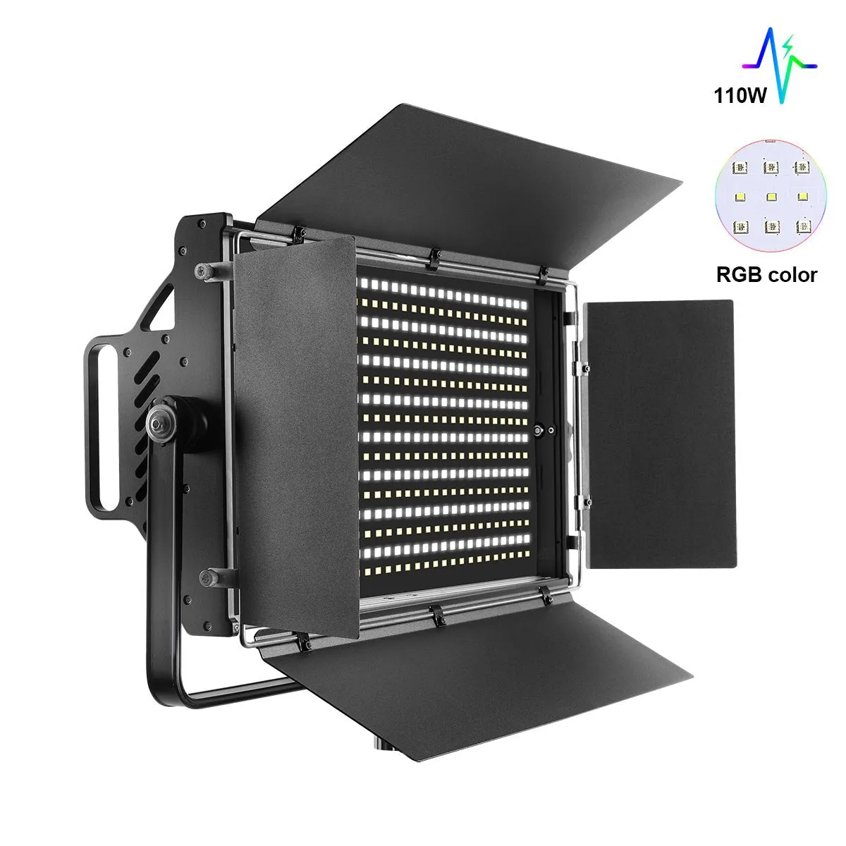 GVM 110S RGB Powerful Bi-color and RGB Video Panel Light