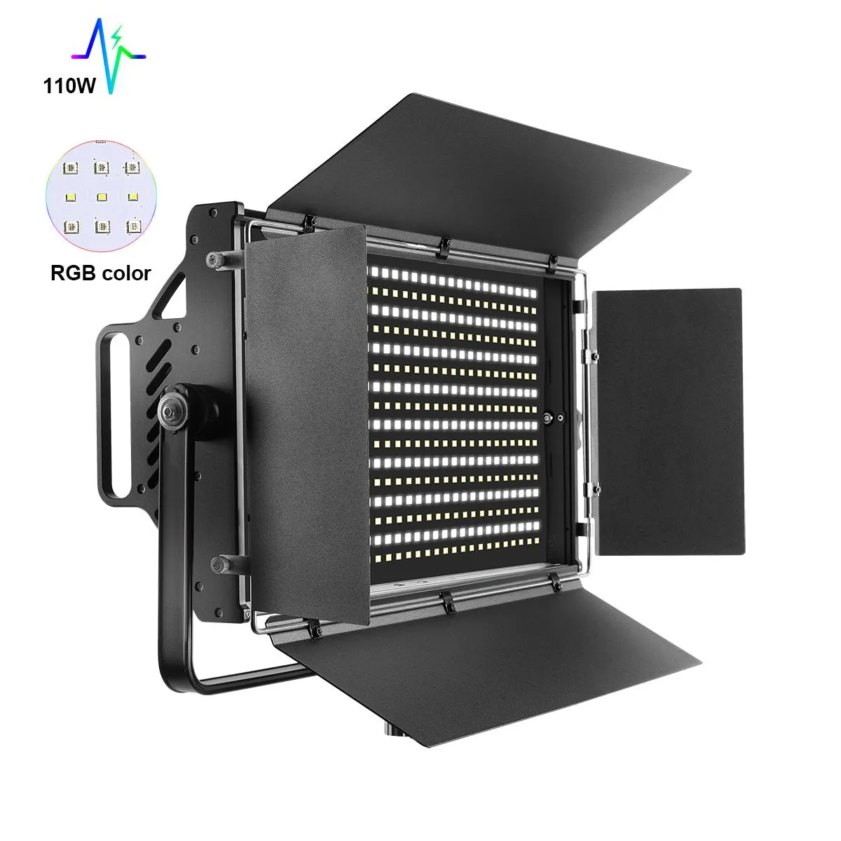 GVM 110S RGB Powerful Bi-color and RGB Video Panel Light