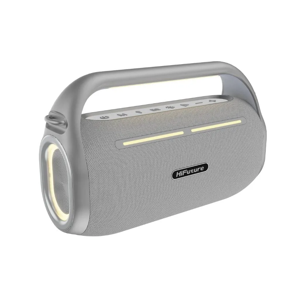 HiFuture MusicBox 100 Powerful Wireless Bluetooth Speaker with 2 Microphones - HEB15