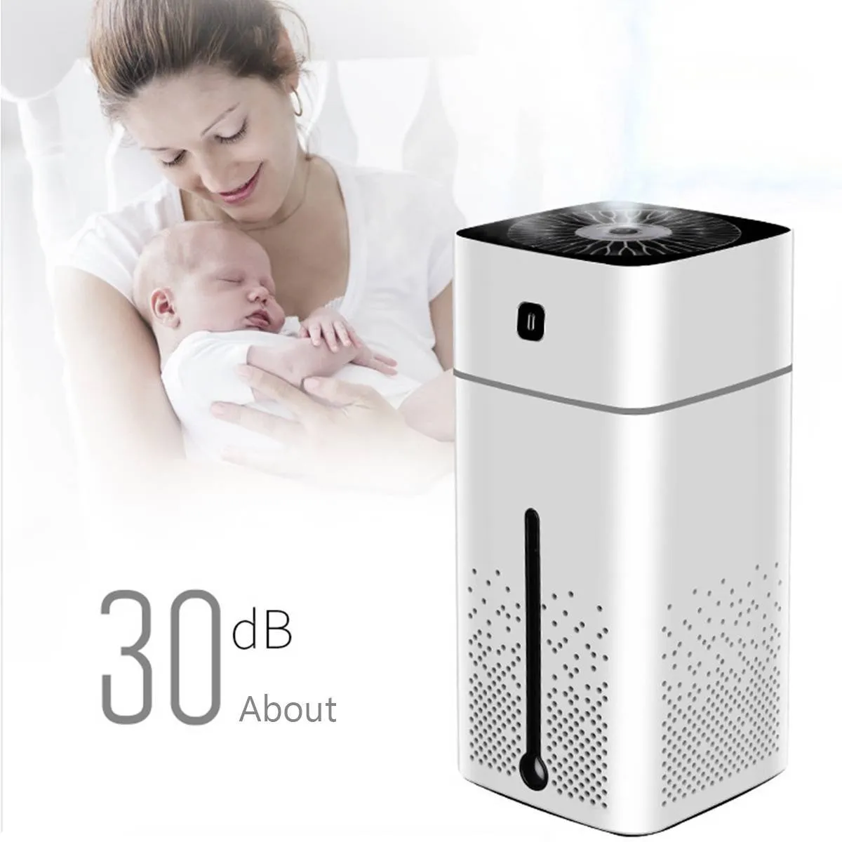 Home Office Desktop Humidifier, Humidifier for Large Room, Smart Humidifier for Bedroom