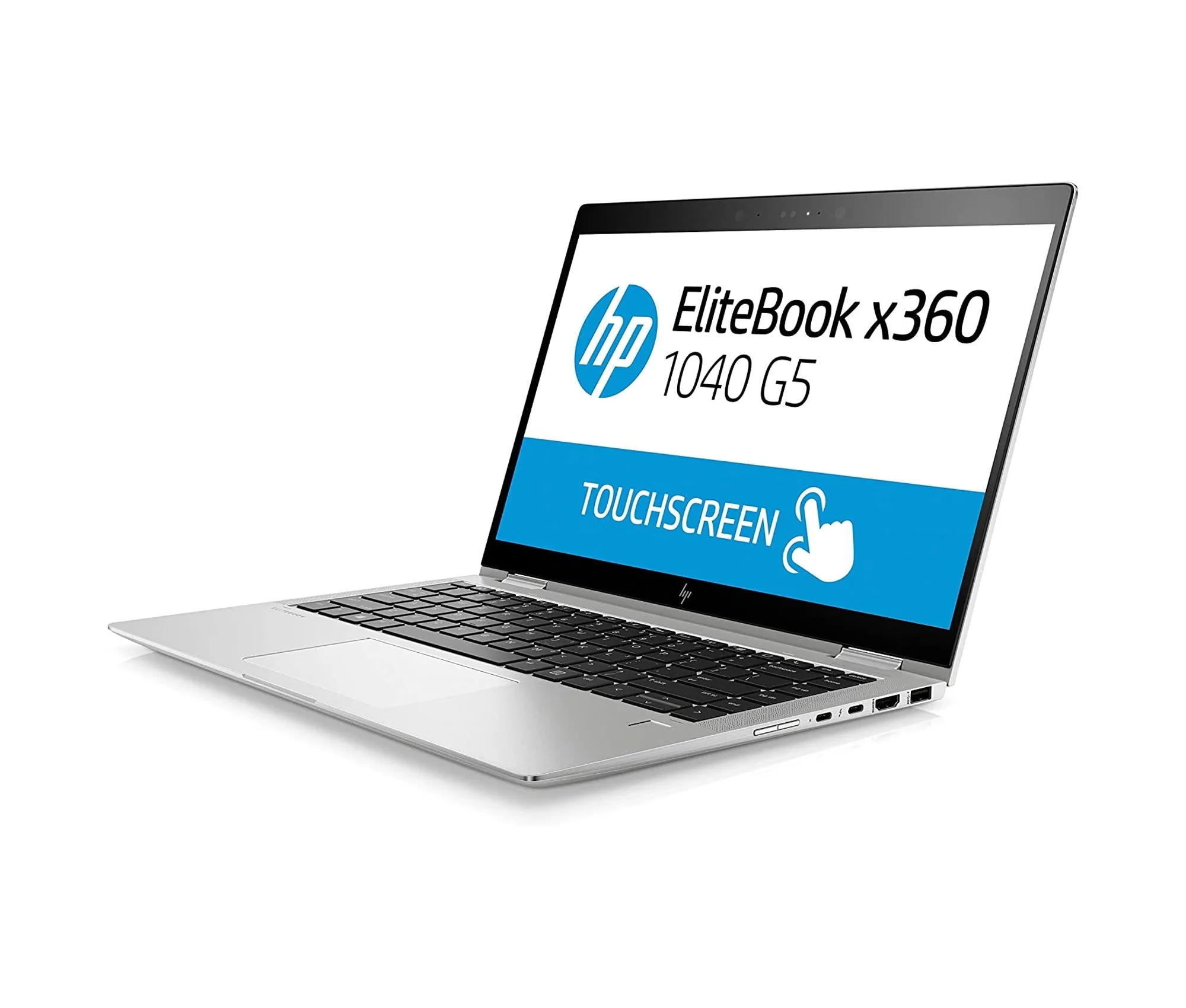 HP EliteBook X360 1040 G5, 14” Touch FHD, Intel Core i7-8650U 1.9GHz, 16GB DDR4, 256GB NVMe SSD, Refurbished