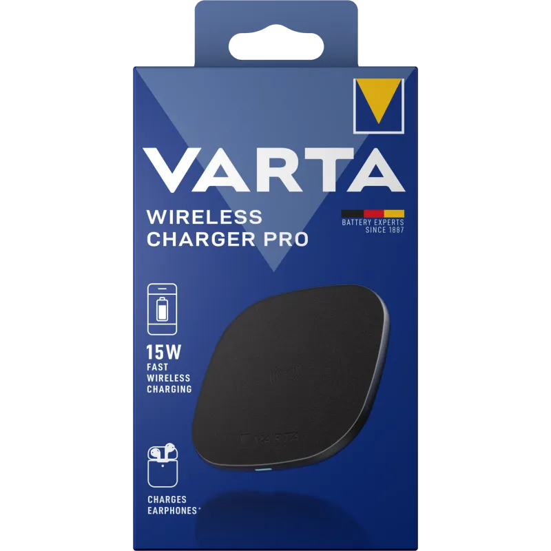 Incarcator Retea Wireless Varta Pro, 15W, 1.67A