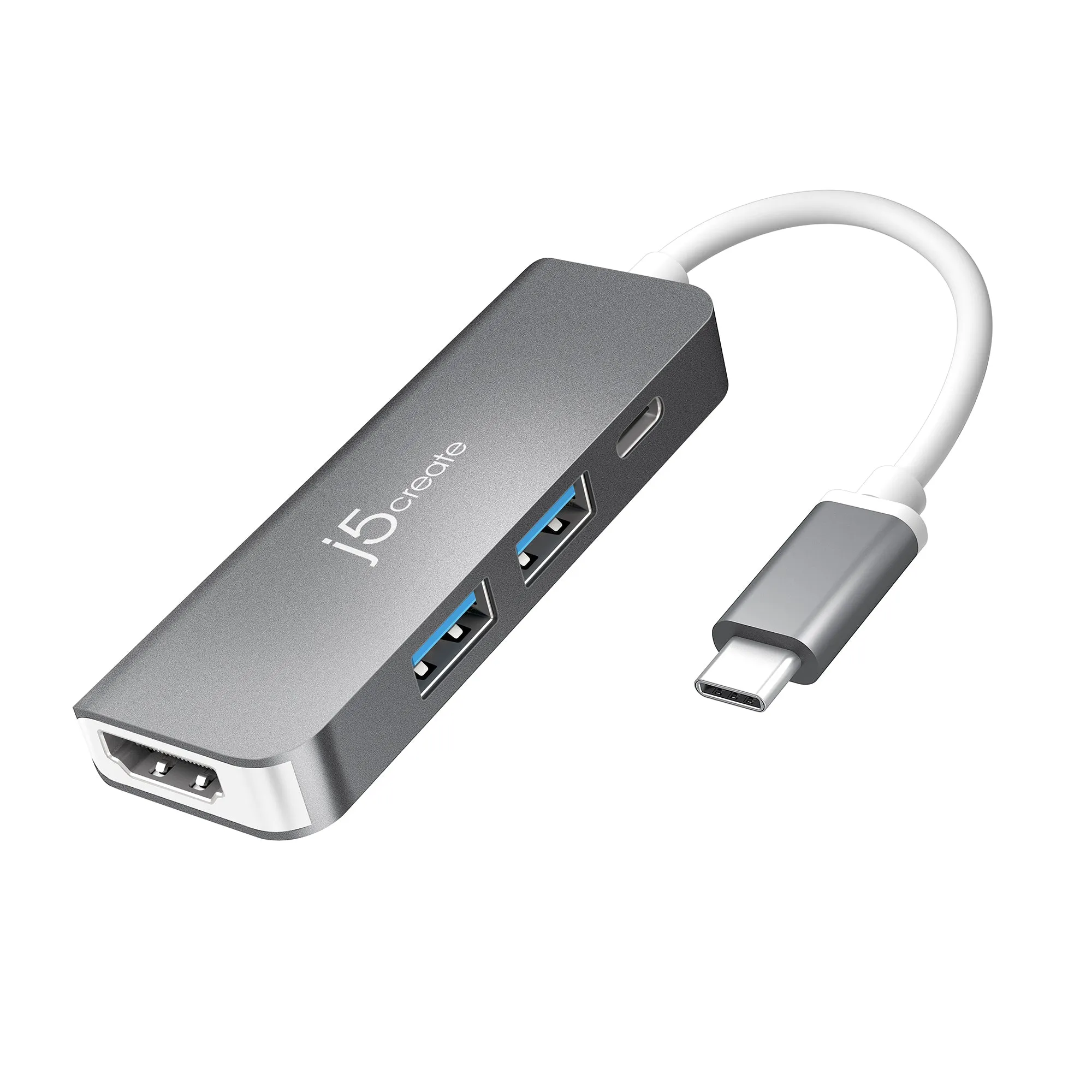 JCD371/JCD371-MT USB-C to HDMI&PD 5in1マルチアダプター