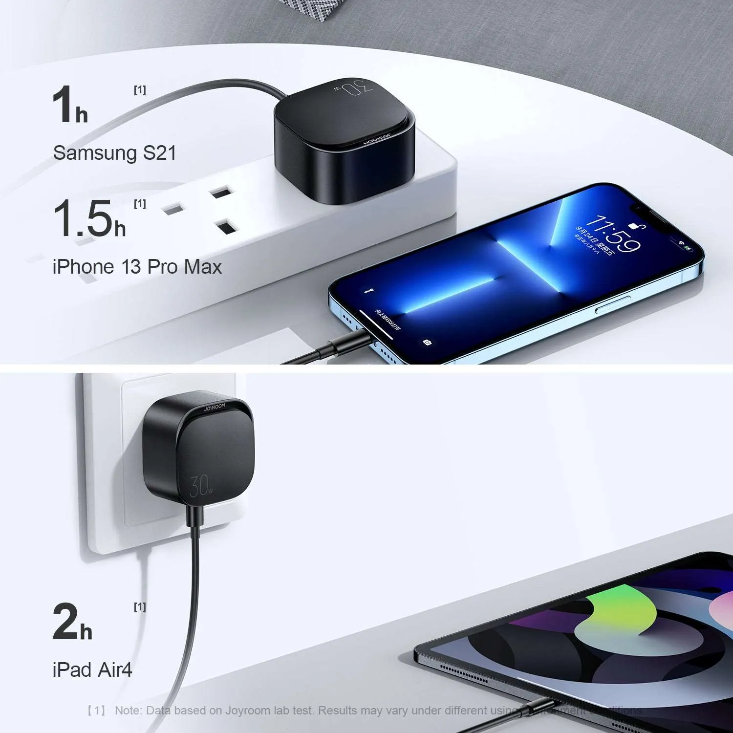 Joyroom L-P307 | 30W PD Fast Charger | Single Port (Type-C)