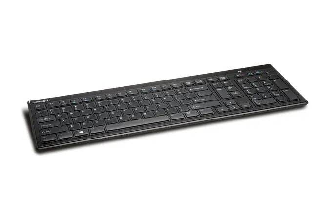 Kensington Advance Fit Slim - Keyboard - Wireless - 2.4 Ghz - Uk - Black