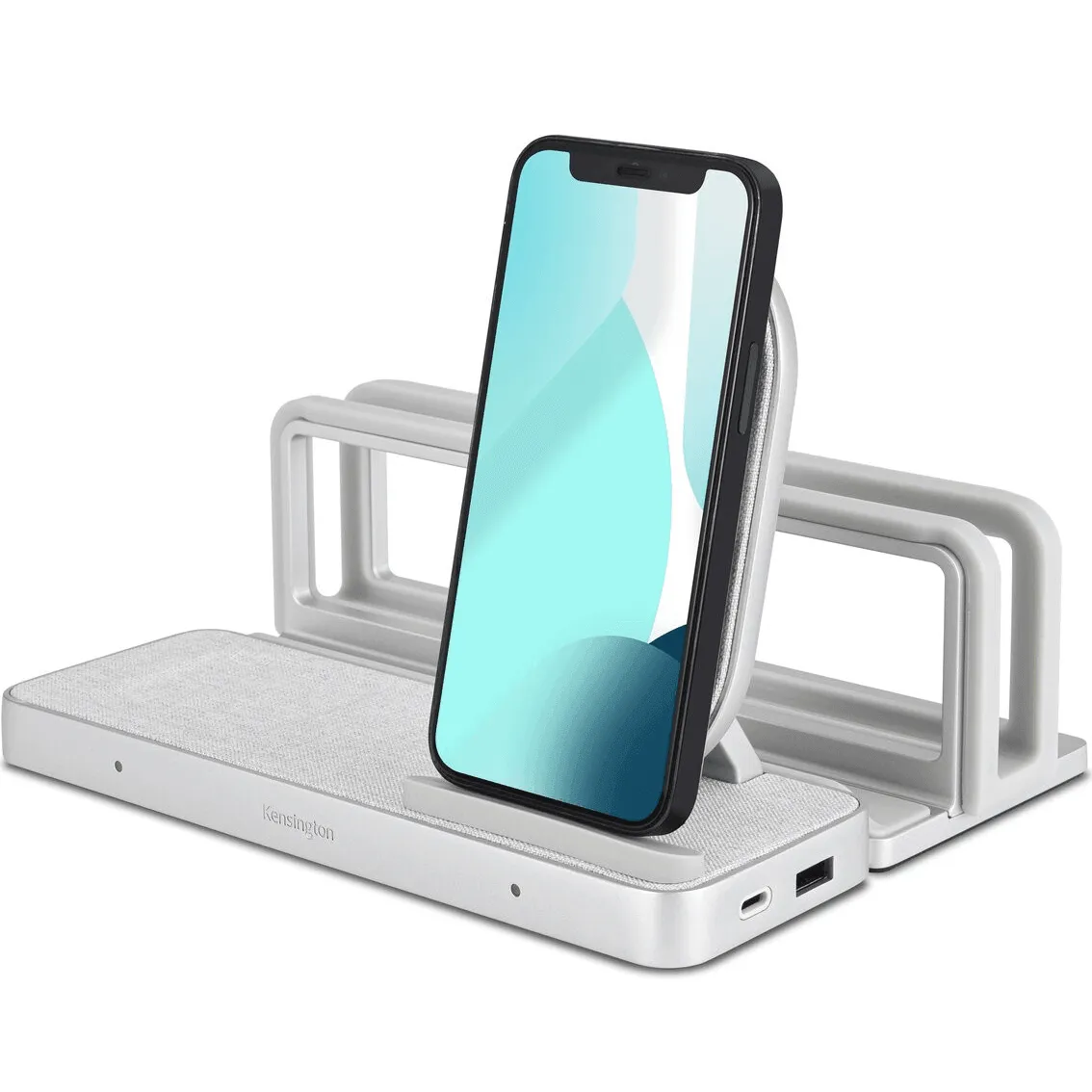 Kensington K59090WW StudioCaddy With Qi Wireless Charging Stand For Apple Devices iPhone Airpods