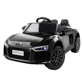 Kids Ride On Car Audi R8 Licensed Sports Electric Toy Cars Black