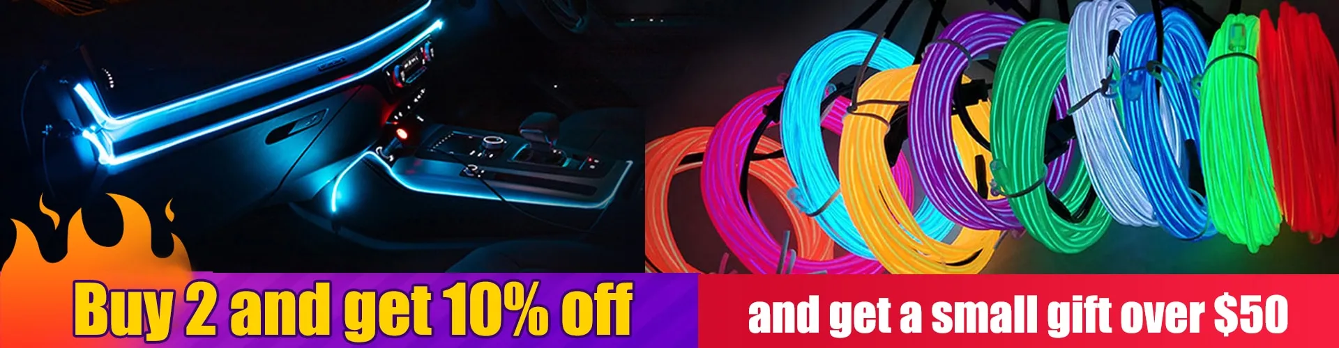 LED Car Windshield Sound Activated Equalizer Car Neon EL Light Music Rhythm Flash Lamp Sticker Styling