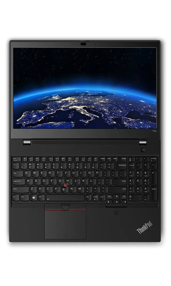 Lenovo ThinkPad T15p Intel® Core™ i7 i7-11800H Laptop 39.6 cm (15.6") Full HD 16 GB DDR4-SDRAM 512 GB SSD NVIDIA® GeForce® GTX 1650 Wi-Fi 6 (802.11ax) Windows 10 Pro Black