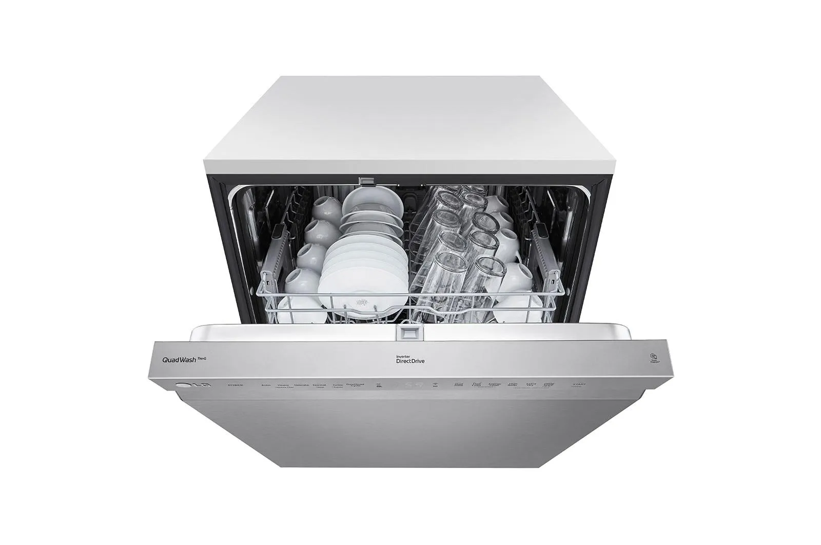 Lg ADFD5448AT Front Control Smart wi-fi Enabled Dishwasher with QuadWash™