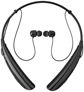 LG Electronics Tone Pro HBS-750 Bluetooth Wireless Stereo Headset - Retail Packaging - Black