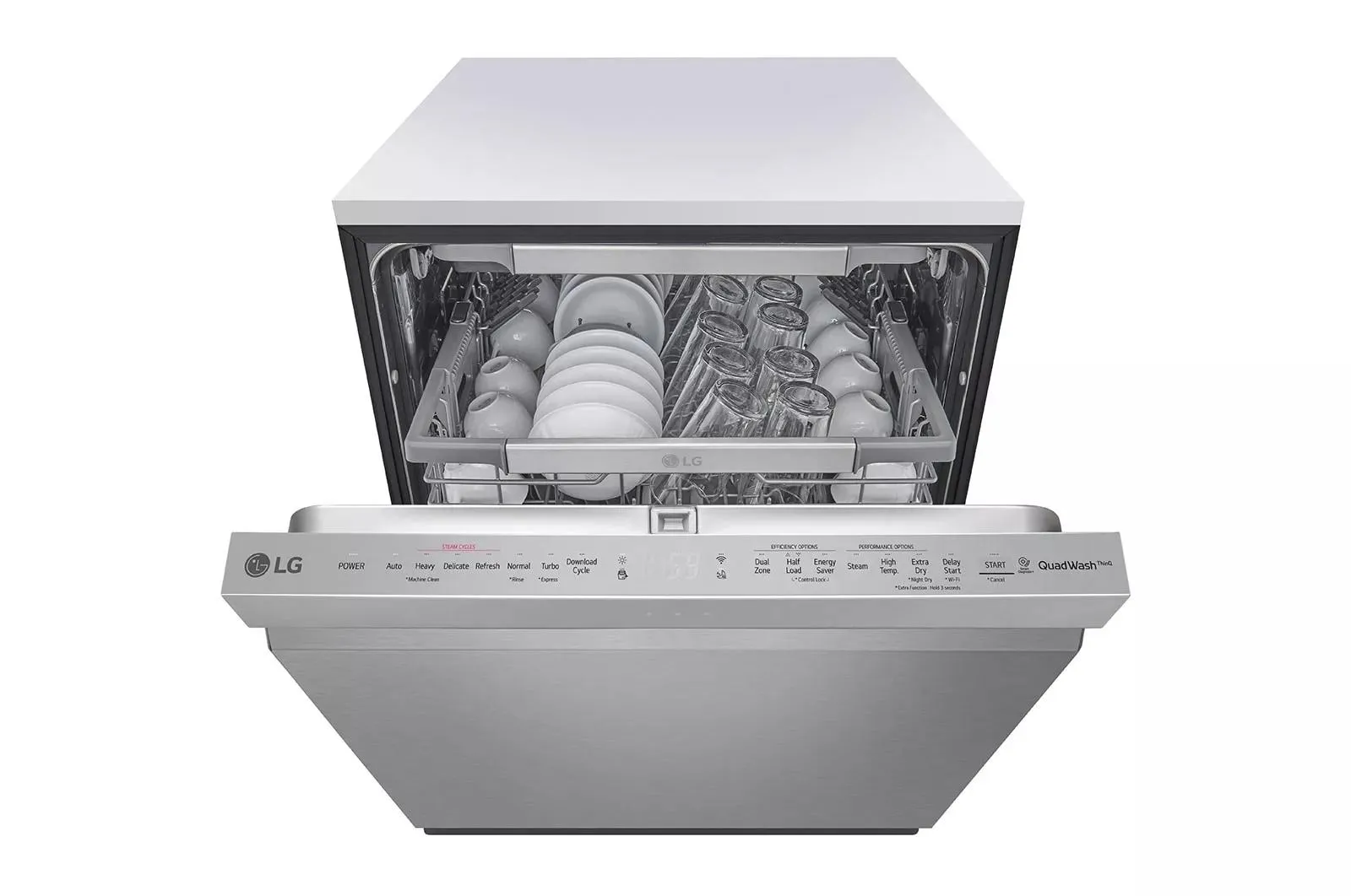 Lg LDP6810SS Top Control Smart wi-fi Enabled Dishwasher with QuadWash™ and TrueSteam®