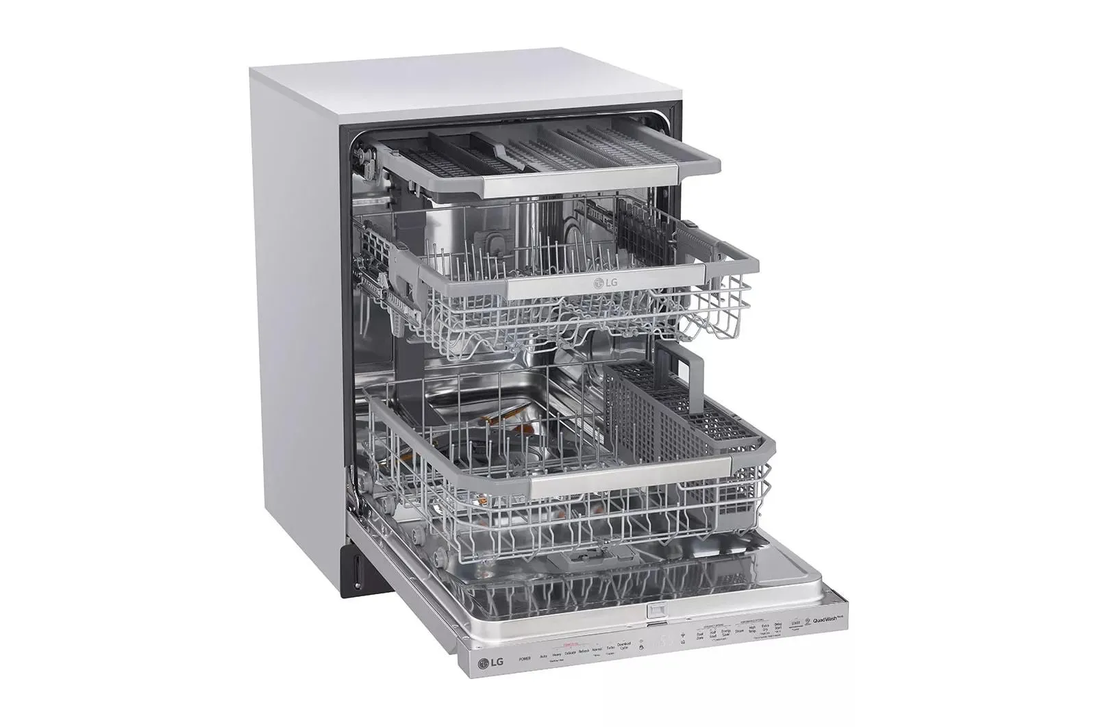 Lg LDP6810SS Top Control Smart wi-fi Enabled Dishwasher with QuadWash™ and TrueSteam®