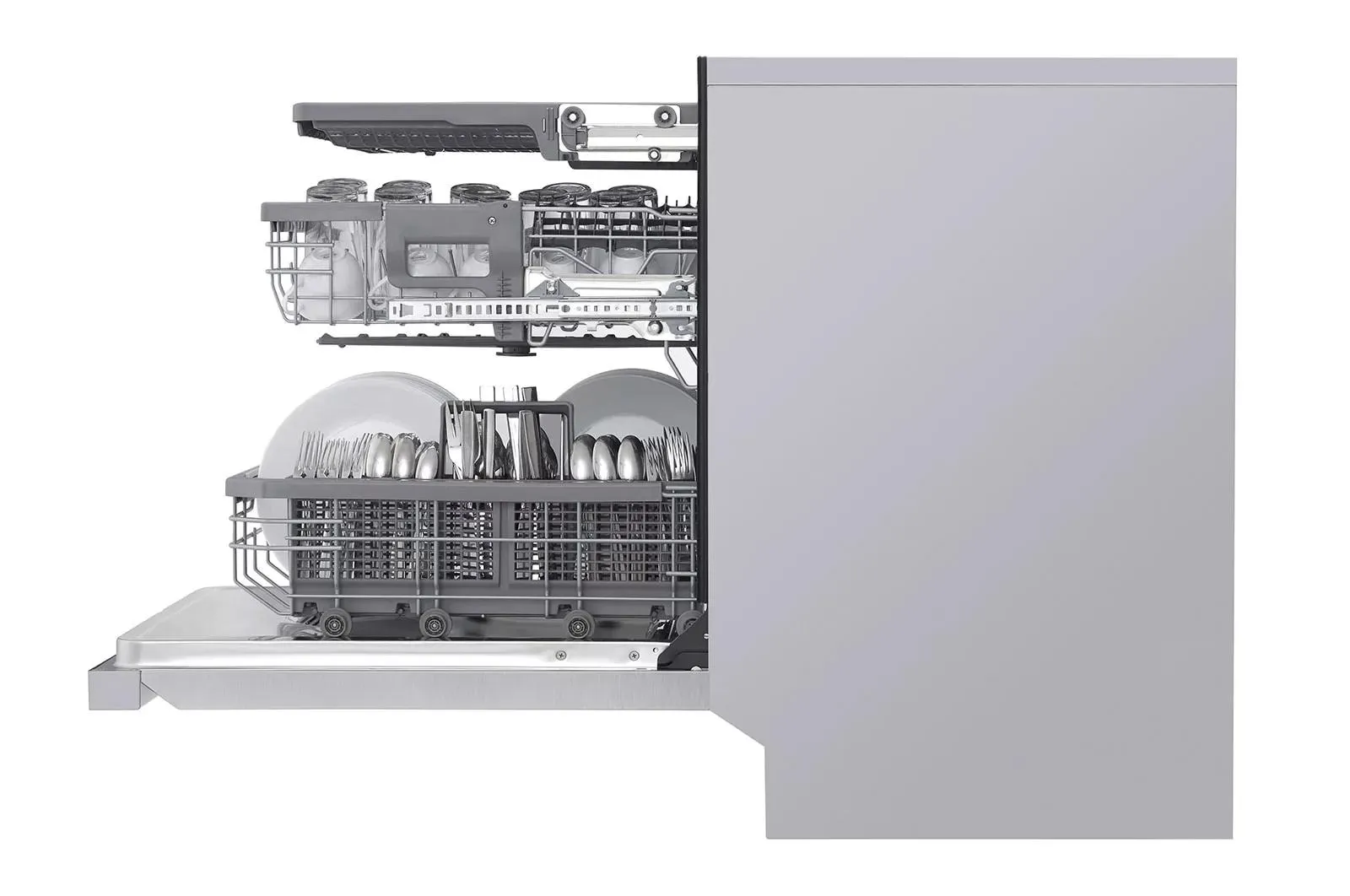 Lg LDP6810SS Top Control Smart wi-fi Enabled Dishwasher with QuadWash™ and TrueSteam®