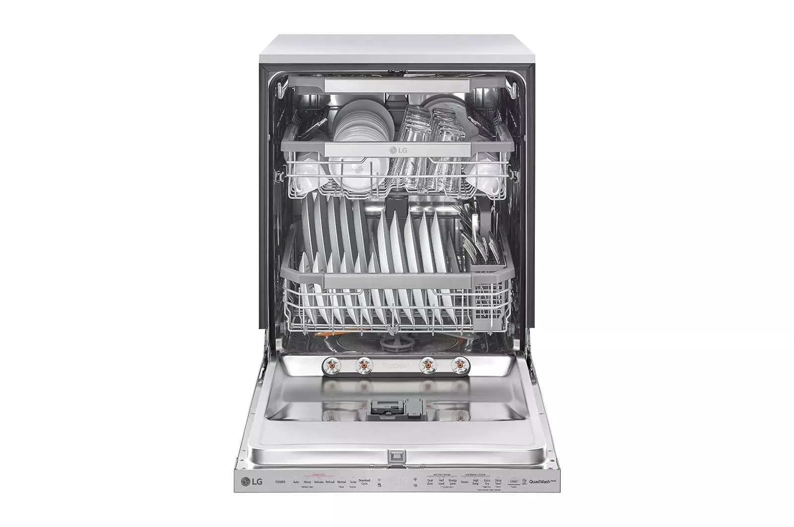 Lg LDP6810SS Top Control Smart wi-fi Enabled Dishwasher with QuadWash™ and TrueSteam®