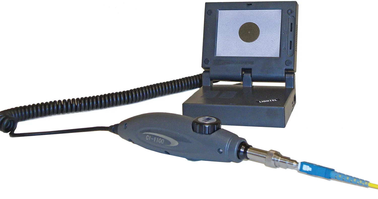 Lightel CI-1100-AB2 Fiber Connector Inspector with USB & Image Capture Software