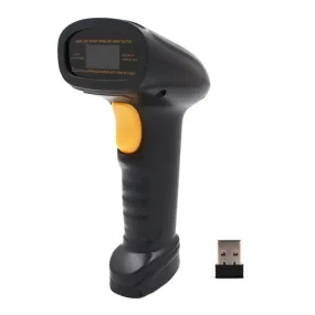 LogicOwl OJ-W910 Portable Wireless 1D Barcode Scanner Reader 2.4G with USB Receiver