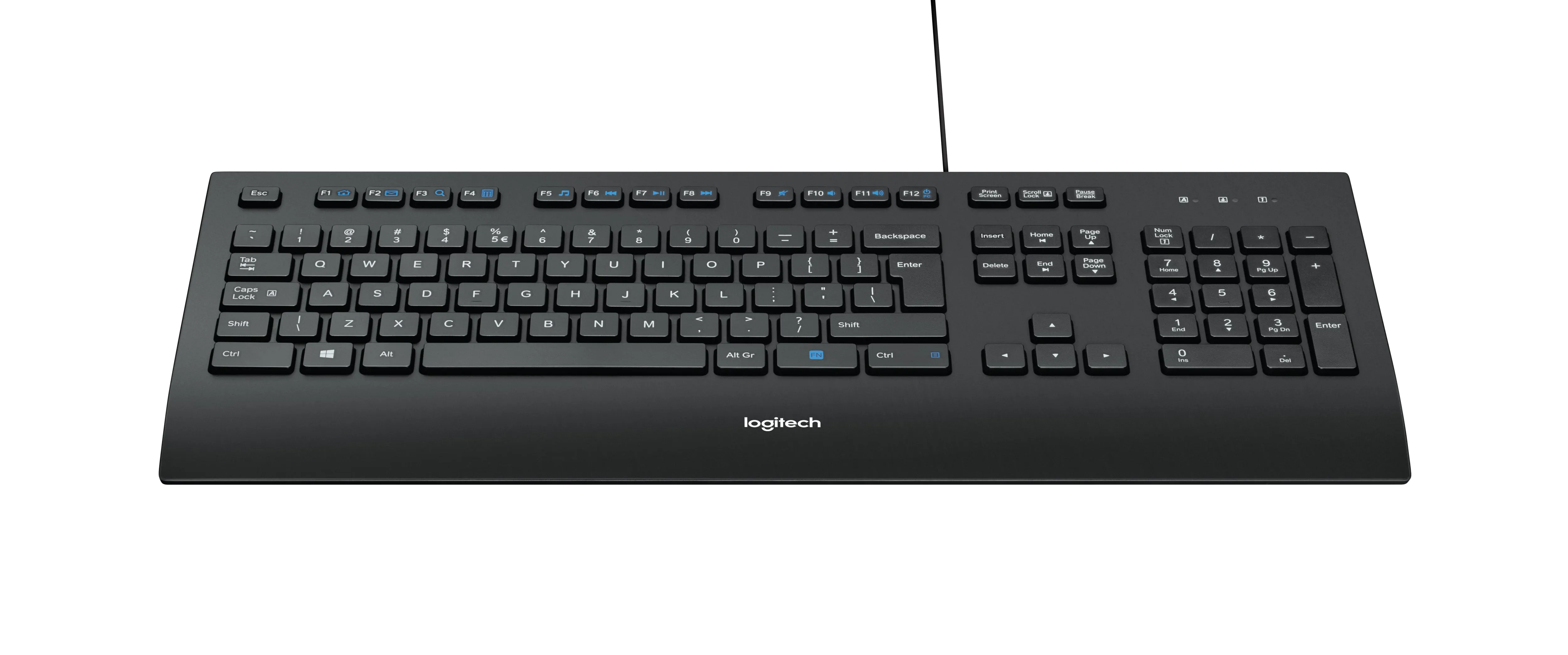 Logitech Keyboard K280e - Us Layout - Black