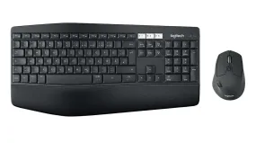 Logitech Mk850 Performance - Keyboard And Mouse Set - Wireless - Bluetooth, 2.4 Ghz - Qwerty - Uk