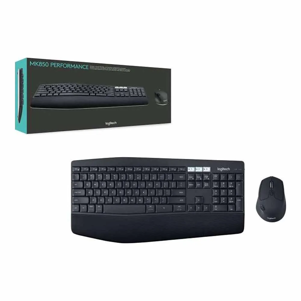 Logitech Wireless Combo Keyboard/ Mouse MK850