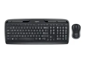 Logitech Wireless Combo Mk330 - Keyboard And Mouse Set - German