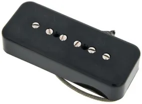 Lollar P-90 Soap Bar Pickup, Bridge, Matte Black