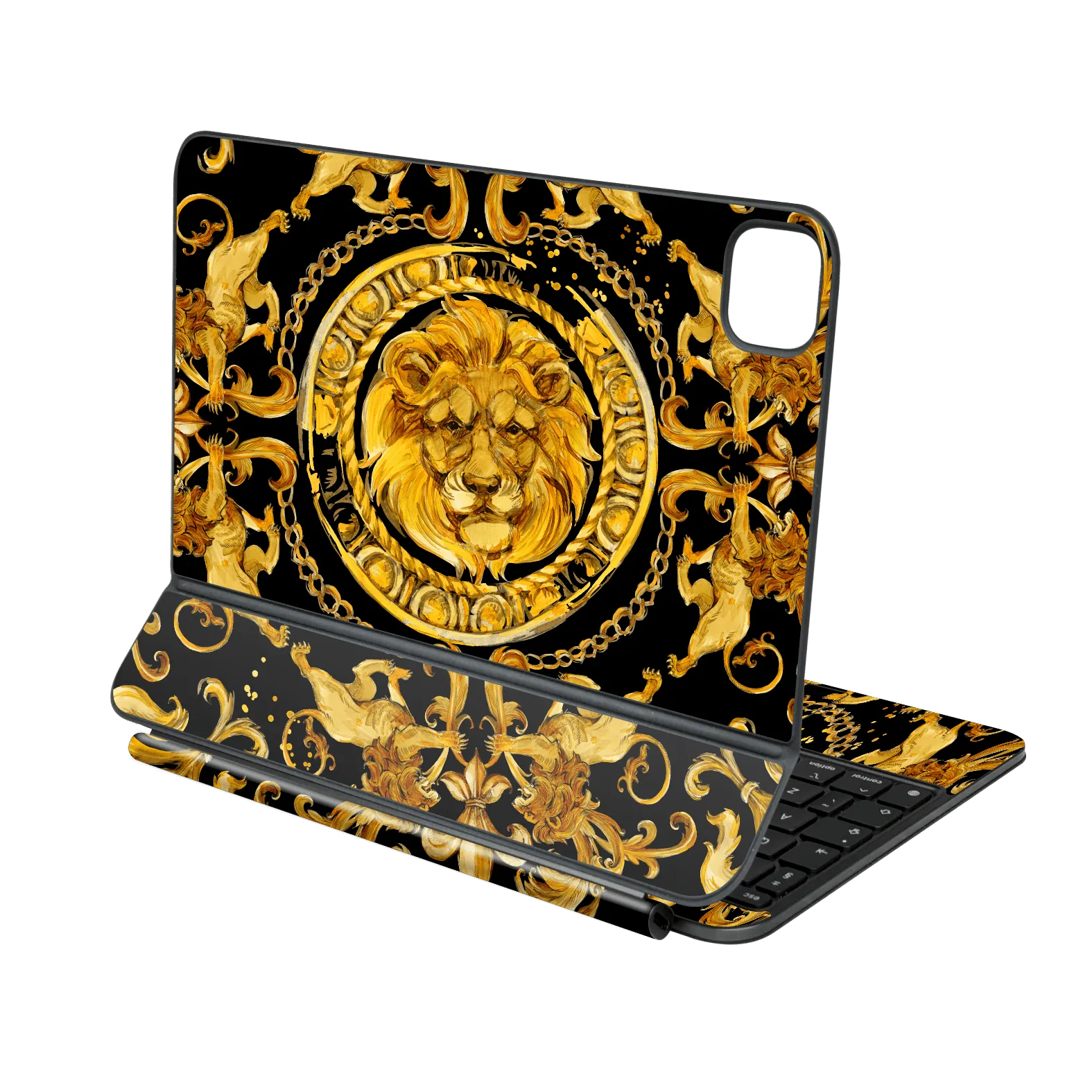 Magic Keyboard for iPad PRO 13” (M4, 2024) SIGNATURE Baroque Gold Ornaments Skin