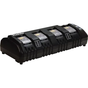 Makita 18V Rapid Optimum 4-Port Charger - DC18SF