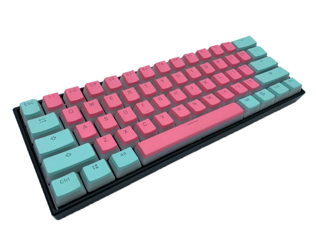 Miami V1 Keycap Set (Pudding) - Alpherior Keys