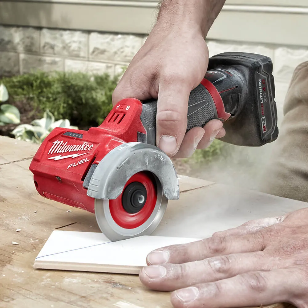 Milwaukee 2522-20 M12 FUEL 12V 3 Inch Brushless Compact Cut Off Tool, Bare Tool