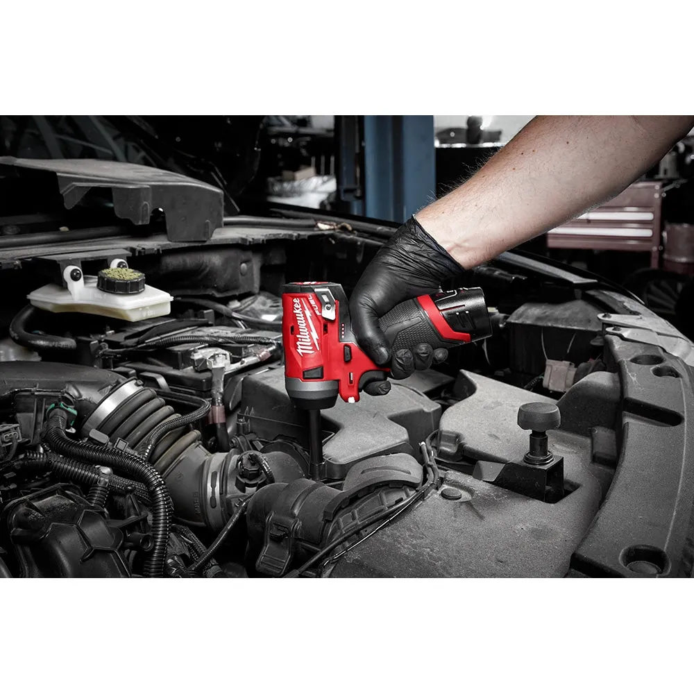 Milwaukee 2555-20 M12 FUEL 12V Lithium-Ion Brushless Cordless 1/2" Stubby Impact Wrench (Tool Only)