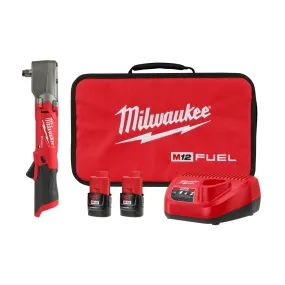 Milwaukee 2565-22 M12 FUEL 12V 1/2" Cordless Right Angle Impact Wrench Kit