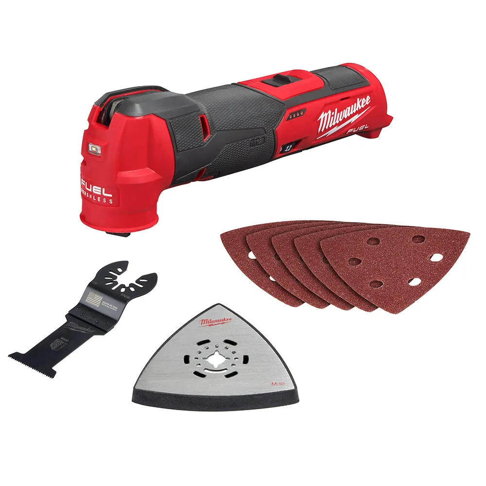 Milwaukee 3497-22MT M12 FUEL 12V 2-Tool Combo Kit w/ M12 Multi-tool